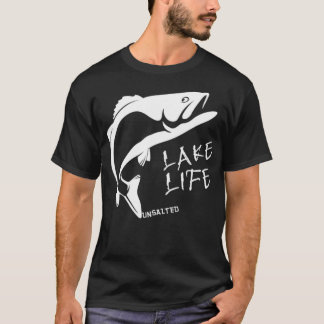 Camiseta Lago Life robalo sem sal frente SEM sal Sem tubarõ