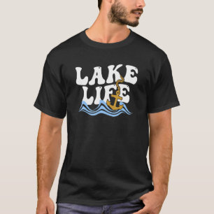 Camiseta Lago Life Wavy Legal Lake House Party Ou Bachelore