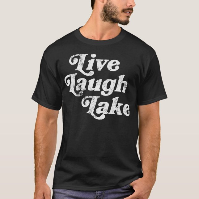 Camiseta Lago    LifeLive Laugh (Frente)