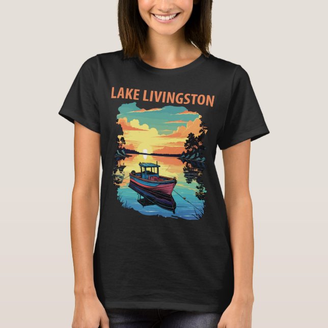 Camiseta Lago Livingston (Frente)