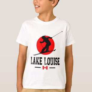 Camiseta Lago Louise Canada Ski Resort Rocky Mountain Skii