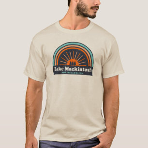 Camiseta Lago Mackintosh Carolina do Norte Arco-íris