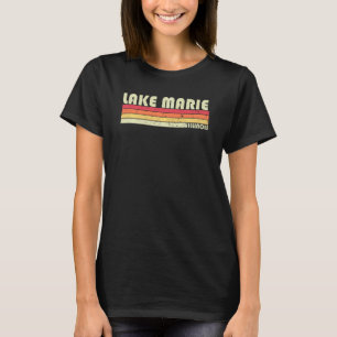 Camiseta Lago Marie Illinois Engraçado Pesca Acampamento Ve