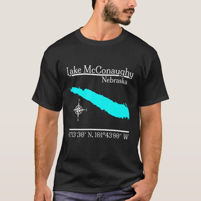 Camiseta Lago McConaughy Nebraska 1 (Frente)