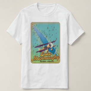 Camiseta lago mcconaughy viagens vintage.