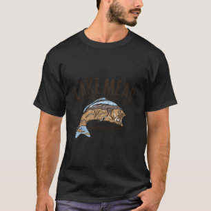 Camiseta Lago Mead Área de Recriação Nacional Peixes Retroa