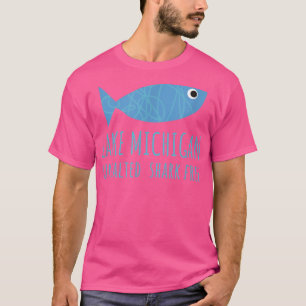 Camiseta Lago Michigan - Peixes Excelentes Isentos De Tubar