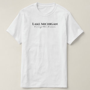Camiseta Lago Michigan - vivendo o sonho