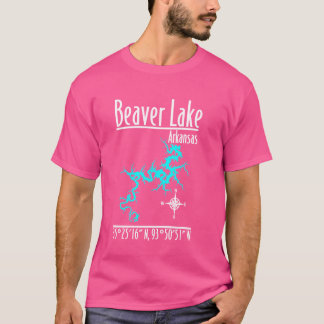 Camiseta Lago Modern Beaver - Arkansas