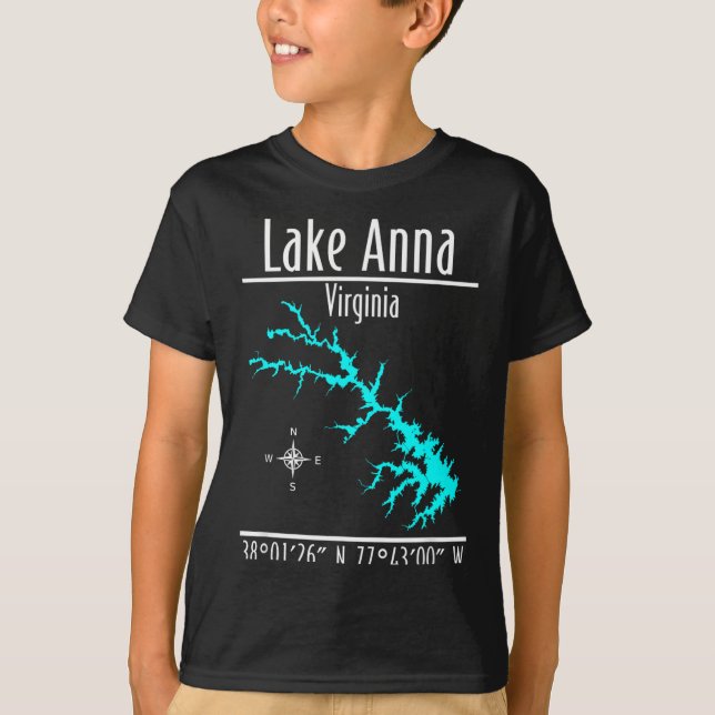 Camiseta Lago Moderno Virgínia (Frente)