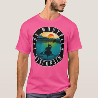 Camiseta Lago Montello Wisconsin Kayaking