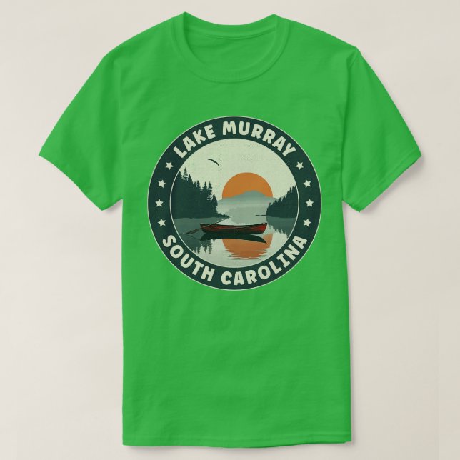 Camiseta Lago Murray South olina Sunset (Frente do Design)