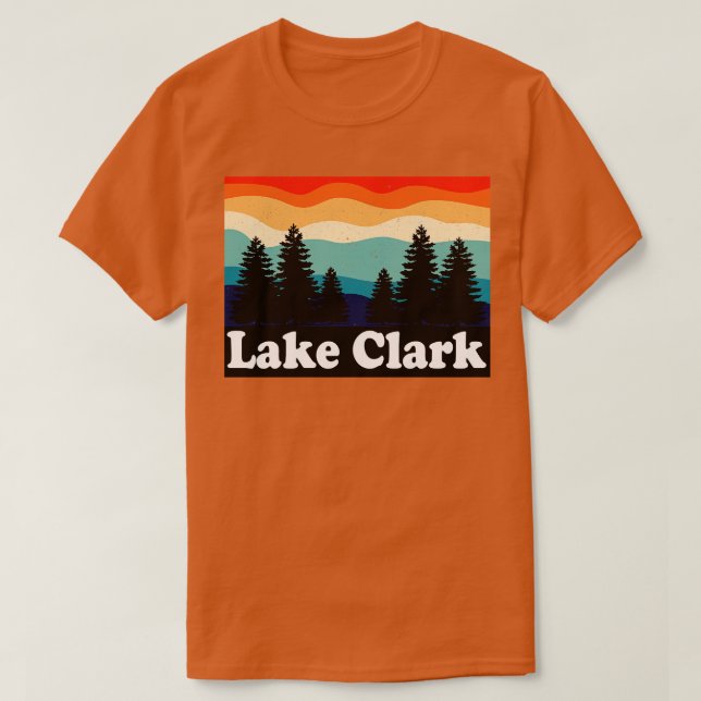 Camiseta Lago National Park e Perve Alaska (Frente do Design)