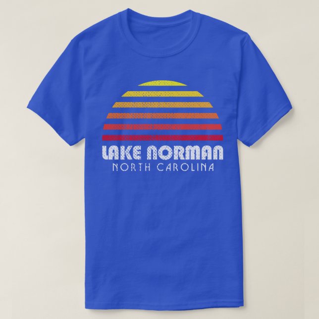 Camiseta Lago Norman North olina State Park Sunset (Frente do Design)