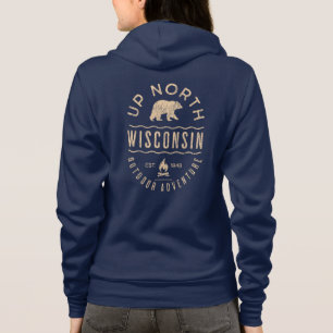 Camiseta Lago Norte de Wisconsin