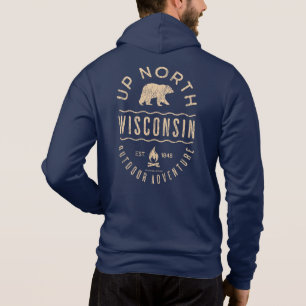 Camiseta Lago Norte de Wisconsin