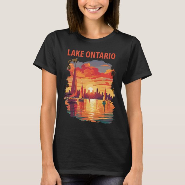 Camiseta Lago Ontario (Frente)
