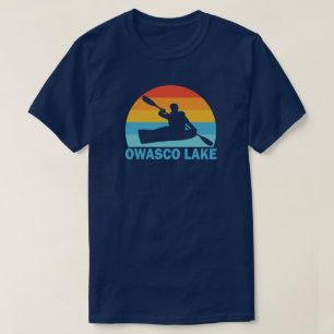 Camiseta Lago Owasco Nova York Caiaque