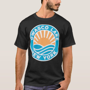 Camiseta Lago Owasco, Nova York Owasco