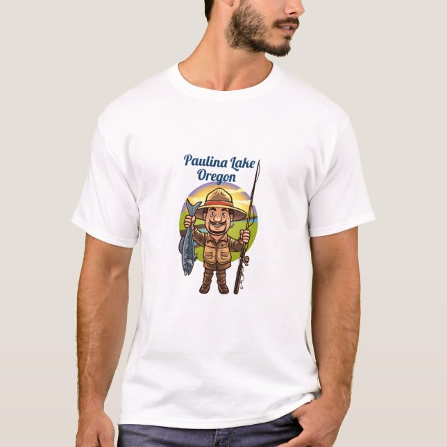 Camiseta Lago Paulina Oregon (Frente)