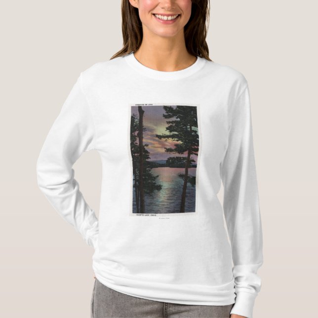 Camiseta Lago Payette, identificação - Evintide na cena do (Frente)