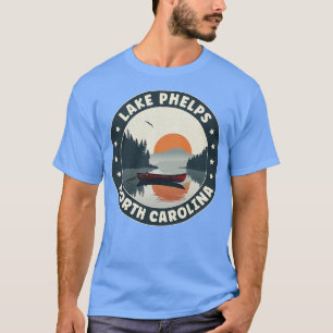 Camiseta Lago Phelps North olina Sunset