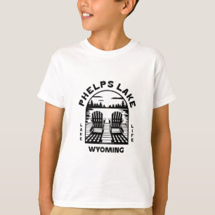 Camiseta Lago Phelps Wyoming Exteriores Antigo