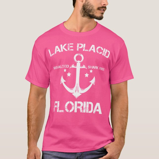 Camiseta Lago PlÁcido Flórida Funny Fish Camping Summer G (Frente)