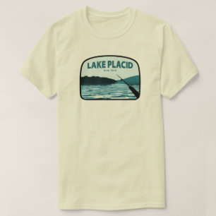 Camiseta Lago Plácido, Nova Iorque, Rod de Pesca