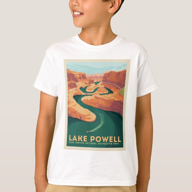 Camiseta Lago Powell | Arizona e Utah (Frente)
