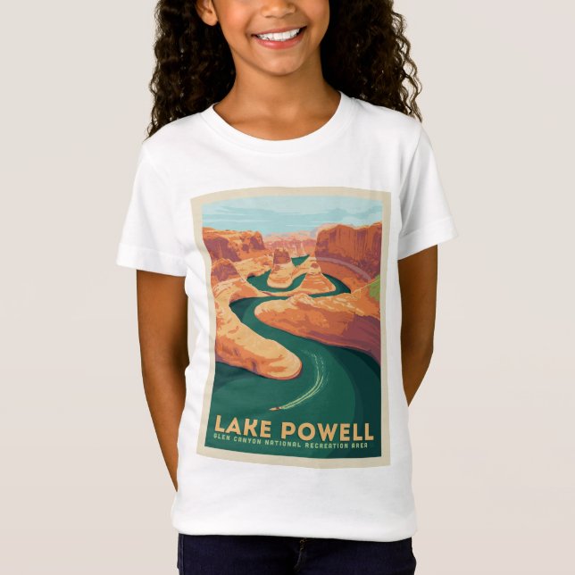 Camiseta Lago Powell | Arizona e Utah (Frente)