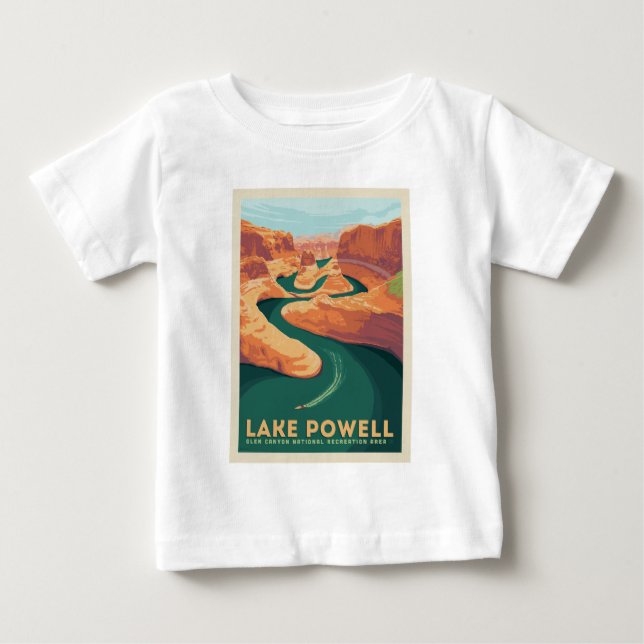 Camiseta Lago Powell | Arizona e Utah (Frente)