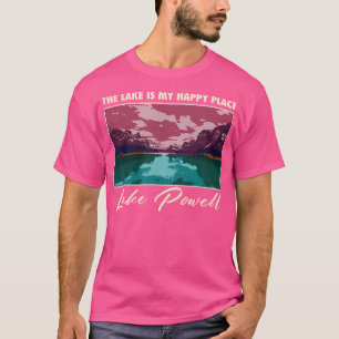 Camiseta Lago Powell Life O Lago É Meu Lugar Feliz C
