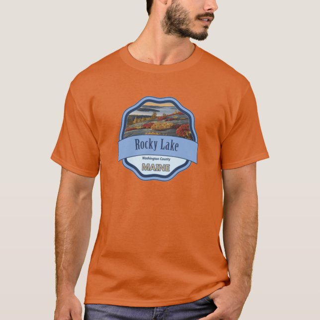 Camiseta Lago Rocky (Frente)