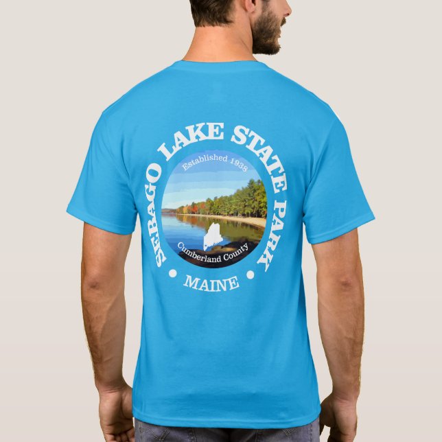 Camiseta Lago Sebago SP (Verso)