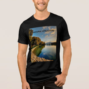 Camiseta Lago Serenity - Bella+Canvas Triblend