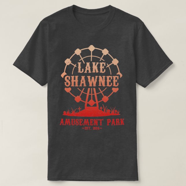 Camiseta Lago Shawnee Amusement Park RxTP (Frente do Design)