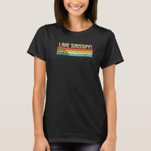 Camiseta Lago Sinissippi Wisconsin Pesca Acampamento Verão