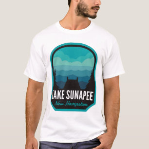 Camiseta Lago Sunapee New Hampshire Summer