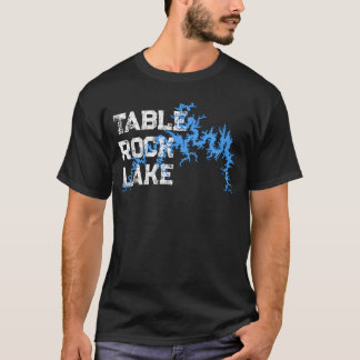 Camiseta Lago Table Rock Ozarks Missouri e frien Arkansas