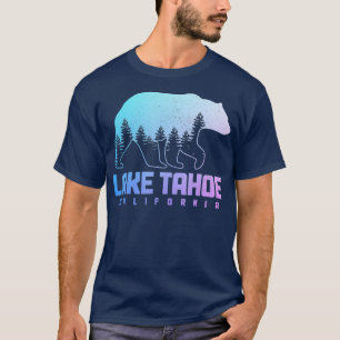 Camiseta Lago Tahoe California Bear Grizzly Pride Outdoor V