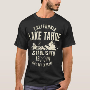 Camiseta Lago Tahoe California - Esqui no Exterior
