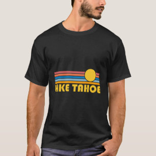 Camiseta Lago Tahoe California Retro Sunset Lake Tahoe