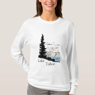 Camiseta Lago Tahoe DigiArt, Lago, Tahoe
