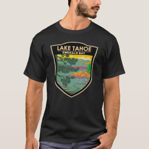 Camiseta Lago Tahoe Emerald Bay California Vintage