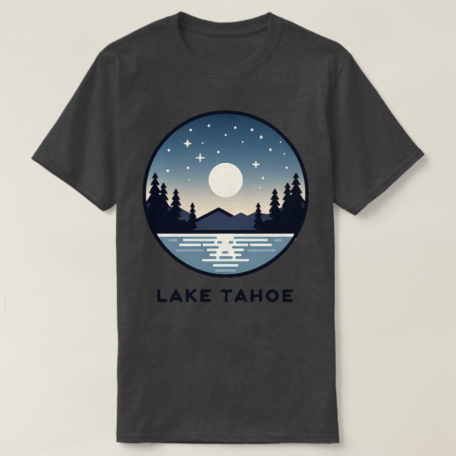 Camiseta Lago Tahoe TShirt 6 (Frente do Design)