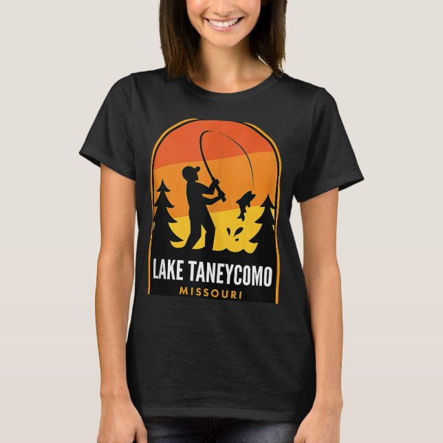Camiseta Lago Taneycomo Missouri (Frente)