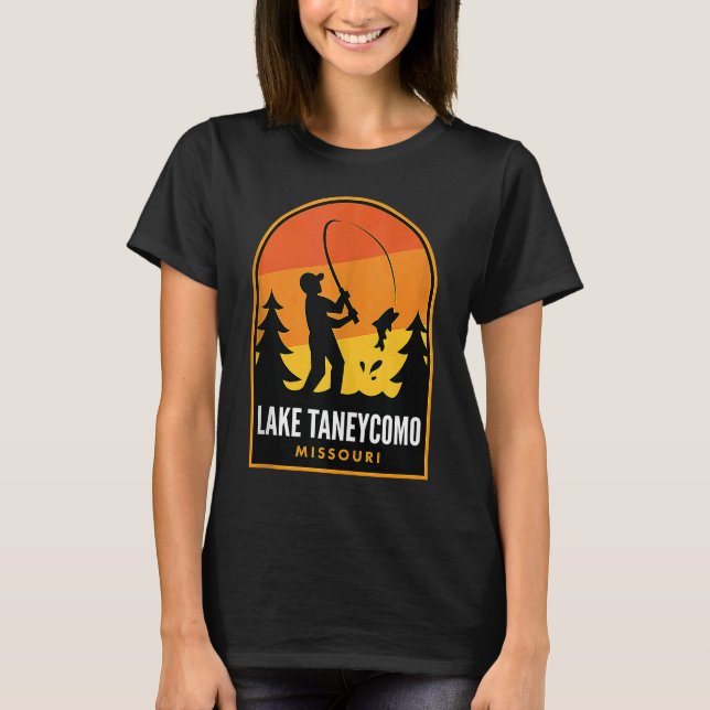 Camiseta Lago Taneycomo Missouri (Frente)