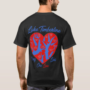 Camiseta Lago Timberline, Muitos Lagos, Um Amor