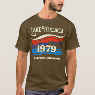 Camiseta Lago Titicaca 1979 Motorboat Champion 1